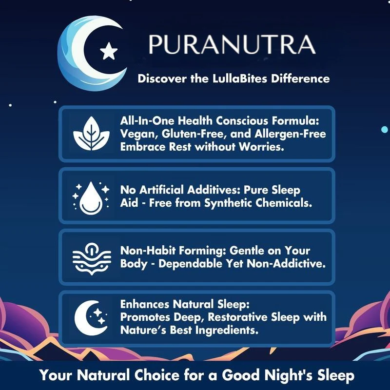 LullaBites®  Natural Sleep Gummies - Image 4